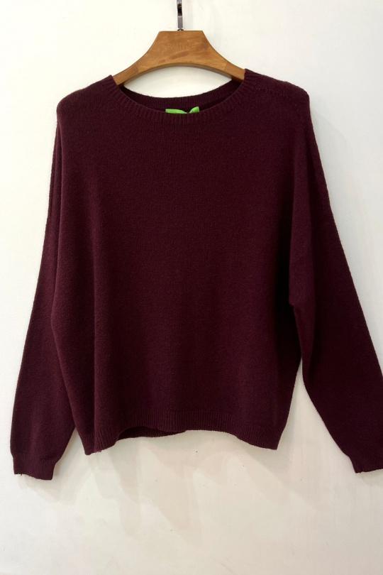 Pulls Femme Bleu pastel For Her Paris (SHINIE) 8665 Efashion Paris