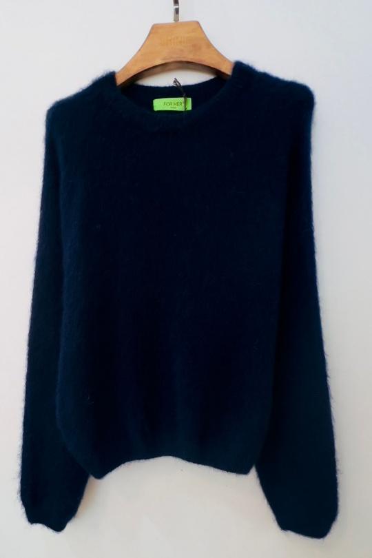 Pulls Femme Marine For Her Paris (SHINIE) 9205 Efashion Paris