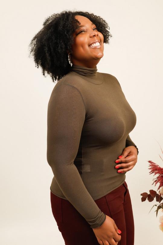 Tops Femme Noir For Her Paris (SHINIE) 8207 Efashion Paris