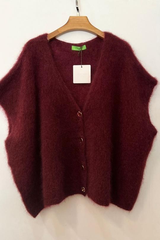 Gilets Femme Rose fluo For Her Paris (SHINIE) 9201A Efashion Paris