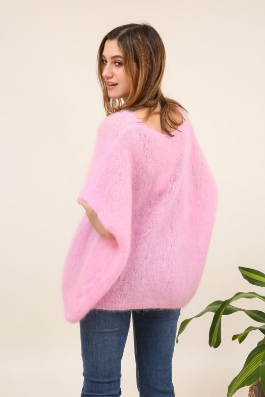 Gilets Femme Rose fluo For Her Paris (SHINIE) 9201A Efashion Paris