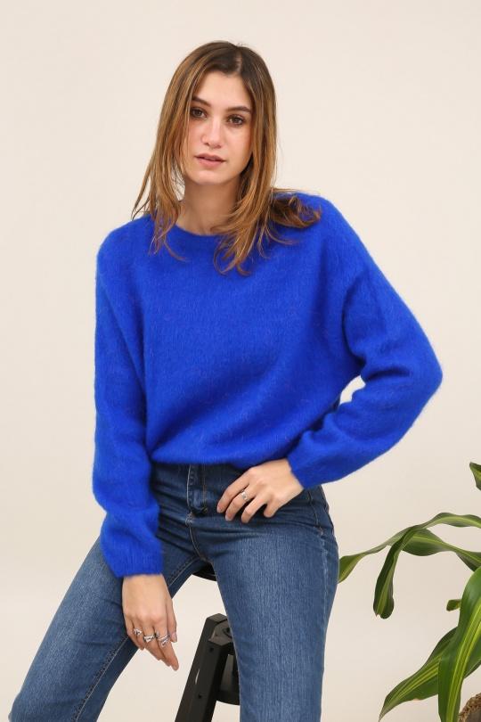 Jumpers Women King blue For Her Paris (SHINIE) 9205A Efashion Paris