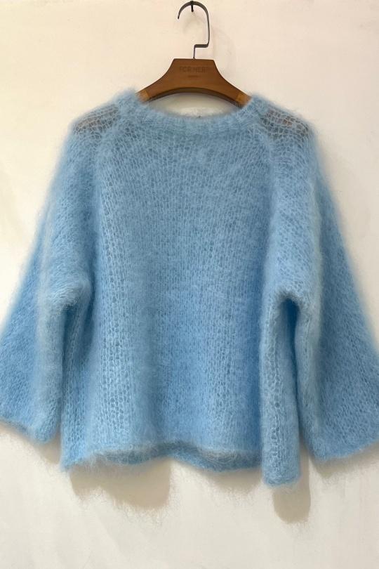Jumpers Women Sky blue For Her Paris (SHINIE) 9227A Efashion Paris