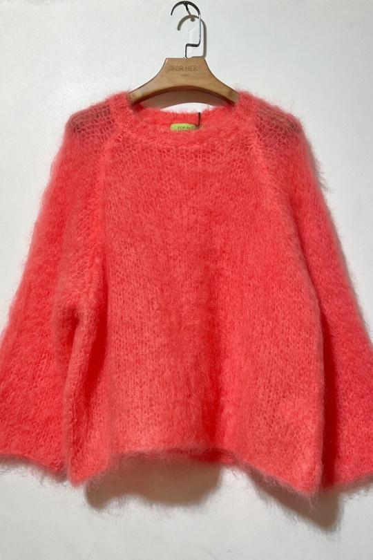 Pulls Femme Bleu ciel For Her Paris (SHINIE) 9227A Efashion Paris