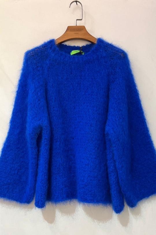 Pulls Femme Bleu ciel For Her Paris (SHINIE) 9227A Efashion Paris