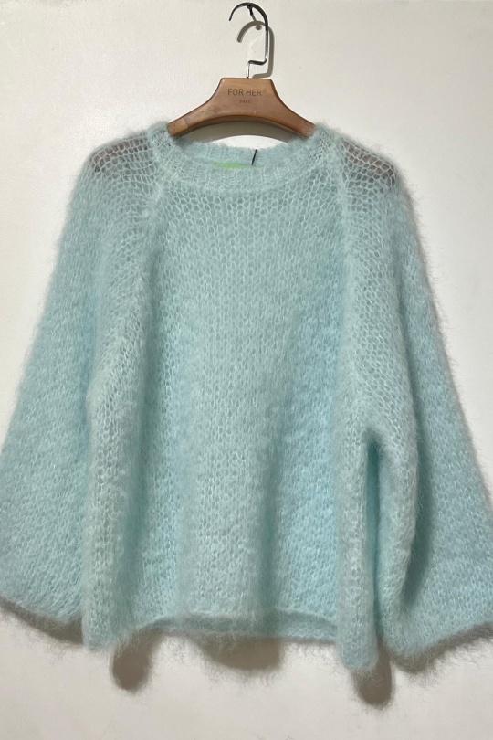 Pulls Femme Bleu ciel For Her Paris (SHINIE) 9227A Efashion Paris