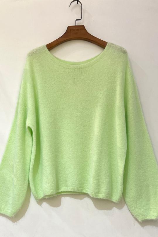 Pulls Femme Rose fluo For Her Paris (SHINIE) 9627 Efashion Paris