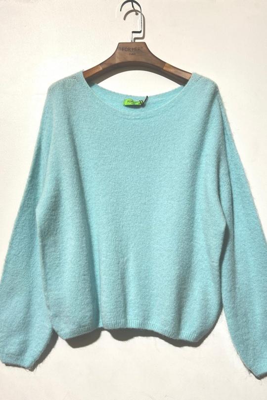 Pulls Femme Rose fluo For Her Paris (SHINIE) 9627 Efashion Paris