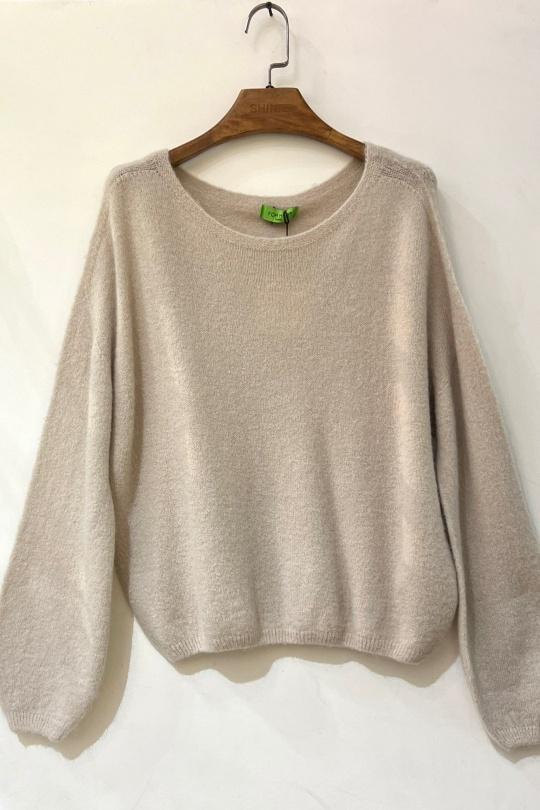 Pulls Femme Rose fluo For Her Paris (SHINIE) 9627 Efashion Paris