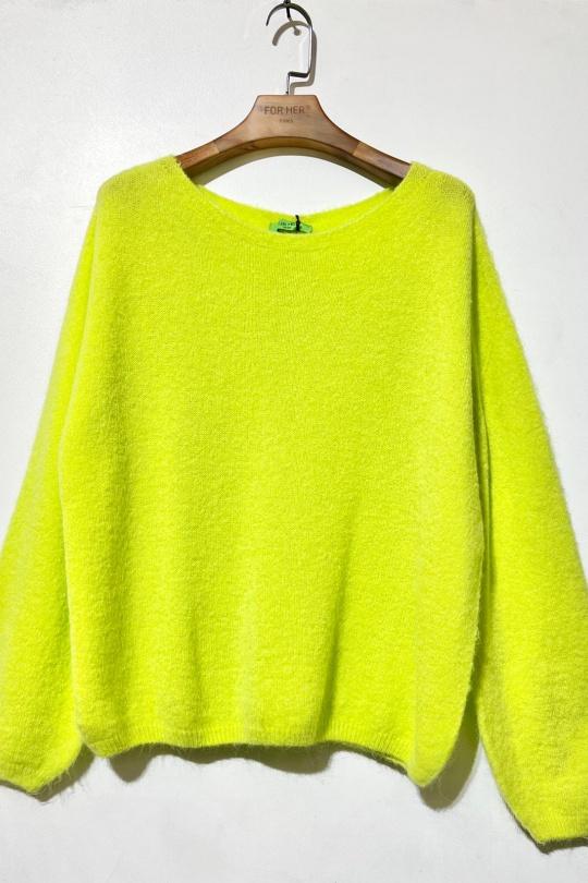 Pulls Femme Rose fluo For Her Paris (SHINIE) 9627 Efashion Paris