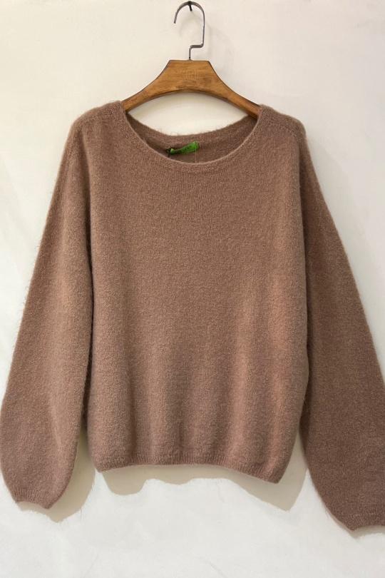 Pulls Femme Rose fluo For Her Paris (SHINIE) 9627 Efashion Paris
