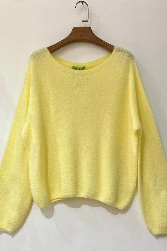 Pulls Femme Rose fluo For Her Paris (SHINIE) 9627 Efashion Paris