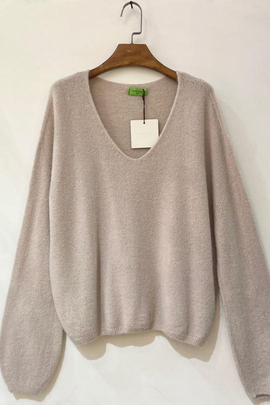 Pulls Femme Rose For Her Paris (SHINIE) 9628A Efashion Paris