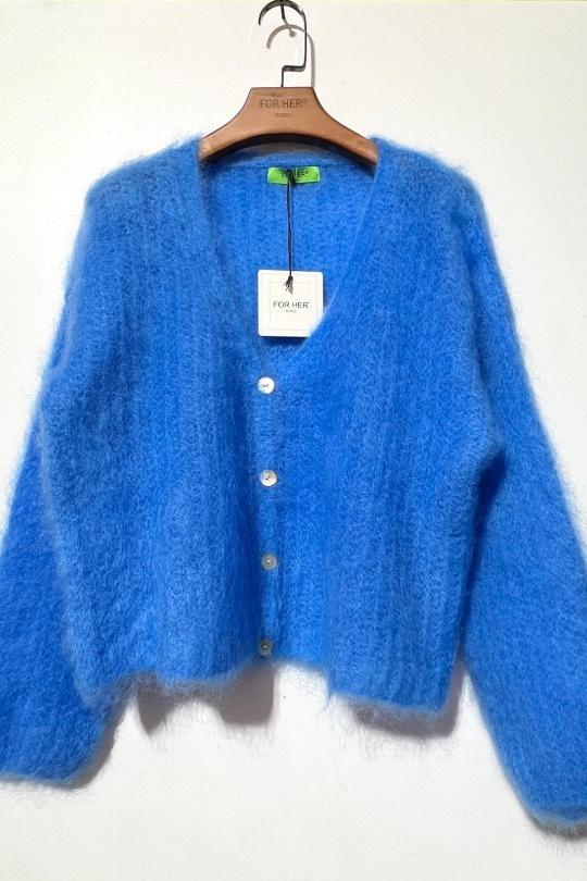 Gilets Femme Rose fluo For Her Paris (SHINIE) 9237A Efashion Paris