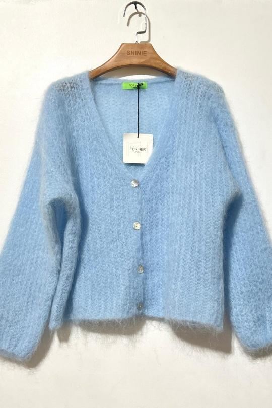 Gilets Femme Rose fluo For Her Paris (SHINIE) 9237A Efashion Paris