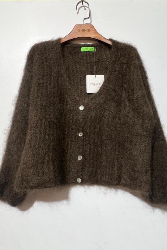 Gilets Femme Rose fluo For Her Paris (SHINIE) 9237A Efashion Paris