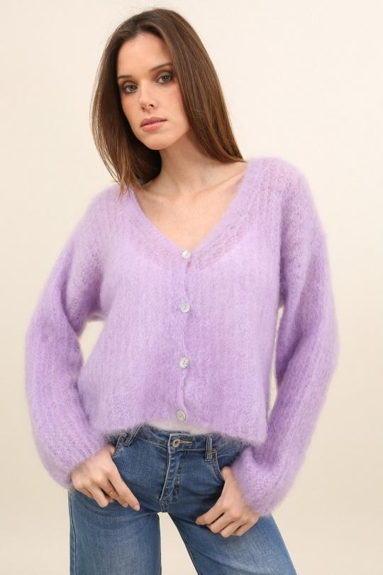 Gilets Femme Rose fluo For Her Paris (SHINIE) 9237A Efashion Paris