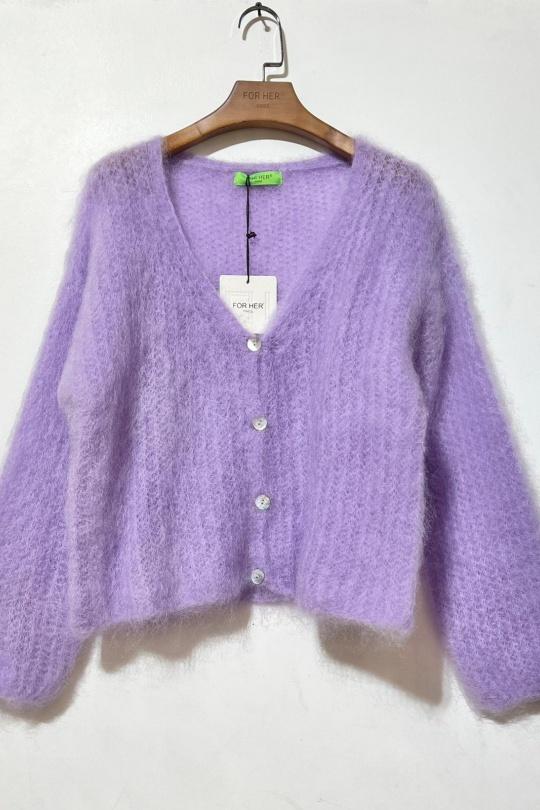 Gilets Femme Rose fluo For Her Paris (SHINIE) 9237A Efashion Paris