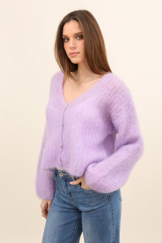 Gilets Femme Rose fluo For Her Paris (SHINIE) 9237A Efashion Paris