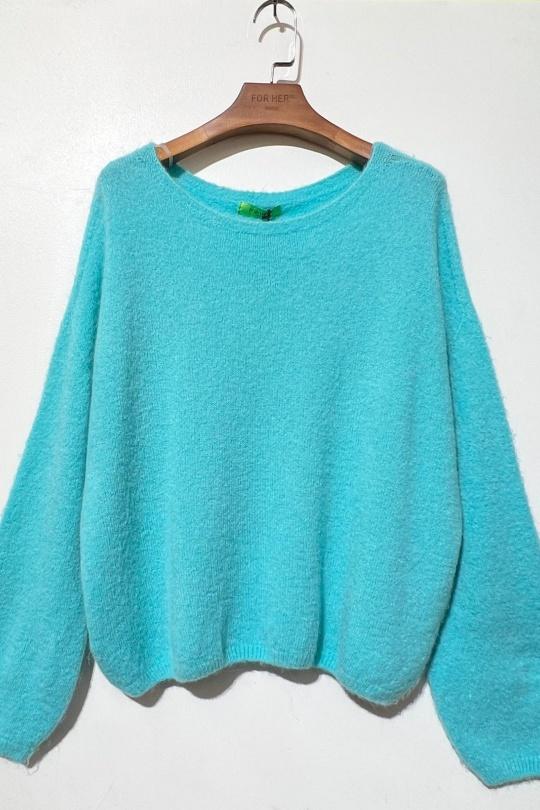 Pulls Femme Rose fluo For Her Paris (SHINIE) 9627 Efashion Paris