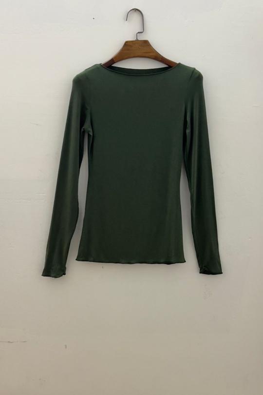 Tops Femme Vert d eau For Her Paris (SHINIE) 8206A Efashion Paris