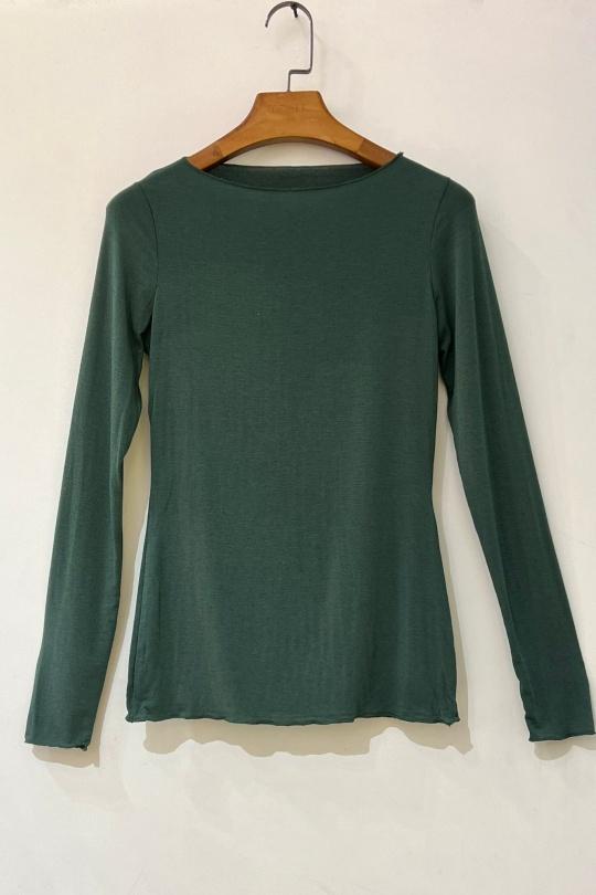 Tops Femme Vert d eau For Her Paris (SHINIE) 8206A Efashion Paris