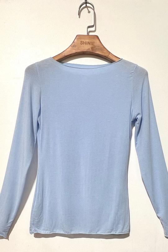 Tops Femme Vert d eau For Her Paris (SHINIE) 8206A Efashion Paris