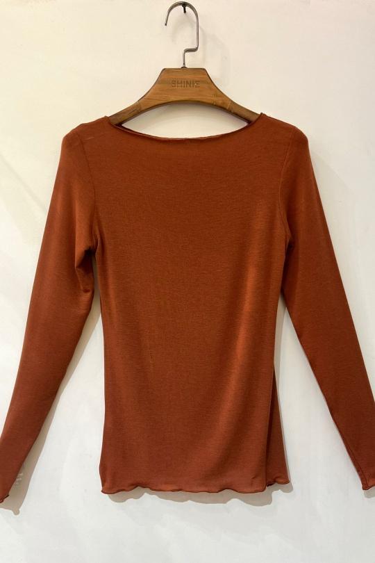 Tops Femme Vert d eau For Her Paris (SHINIE) 8206A Efashion Paris