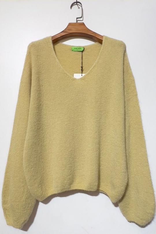 Pulls Femme Kaki For Her Paris (SHINIE) 9628A Efashion Paris