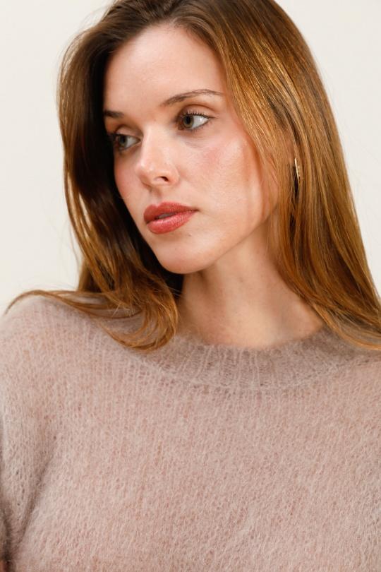 Pulls Femme Taupe For Her Paris (SHINIE) 9202A Efashion Paris