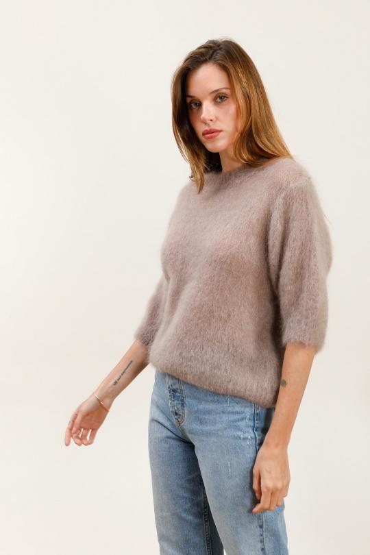 Pulls Femme Taupe For Her Paris (SHINIE) 9202A Efashion Paris