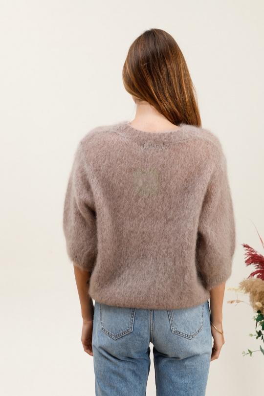 Pulls Femme Taupe For Her Paris (SHINIE) 9202A Efashion Paris