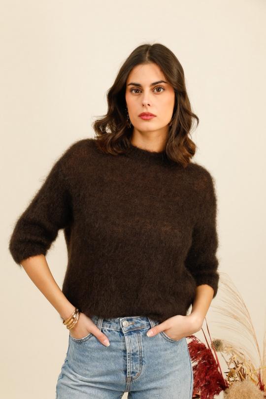 Pulls Femme Taupe For Her Paris (SHINIE) 9202A Efashion Paris