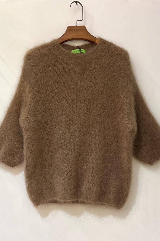 Pulls Femme Taupe For Her Paris (SHINIE) 9202A Efashion Paris