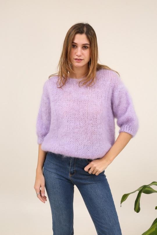 Pulls Femme Lilas For Her Paris (SHINIE) 9236A Efashion Paris