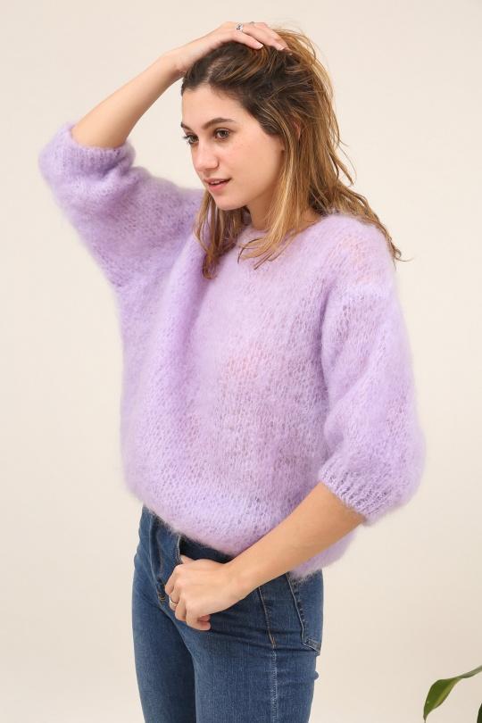 Pulls Femme Lilas For Her Paris (SHINIE) 9236A Efashion Paris
