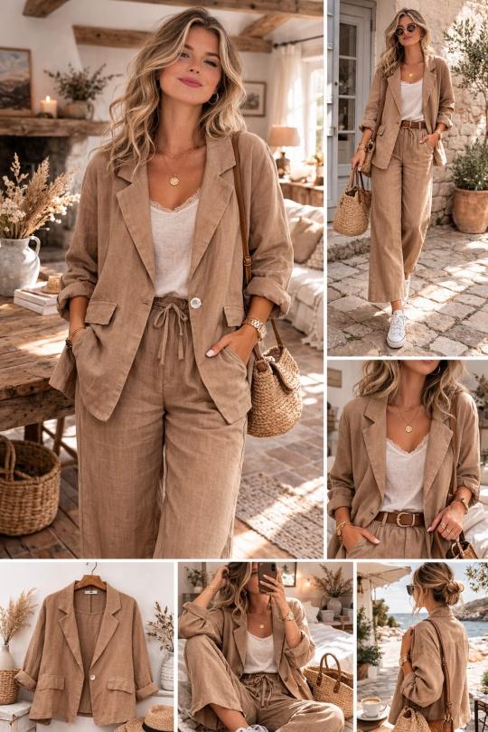 Jackets Women Beige For Her Paris (SHINIE) 1816A Efashion Paris