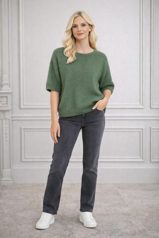 Pulls Femme Vert clair For Her Paris (SHINIE) 9632 Efashion Paris