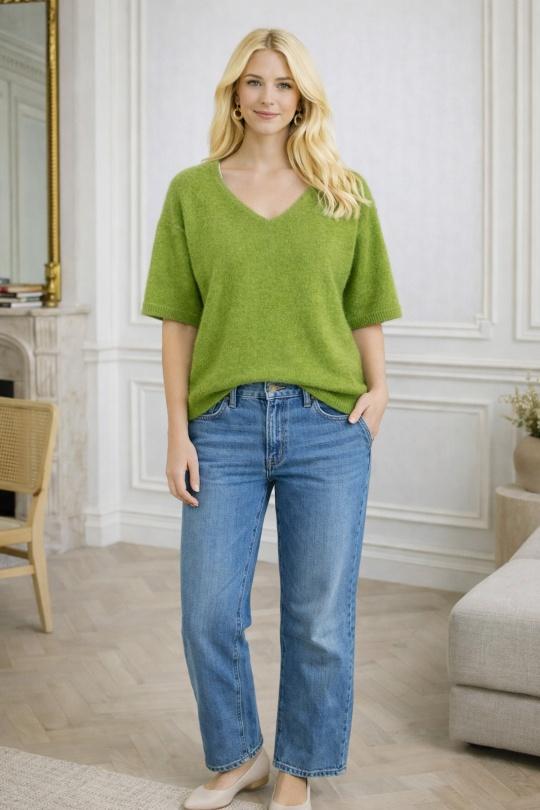 Pulls Femme Rose fluo For Her Paris (SHINIE) 9635 Efashion Paris