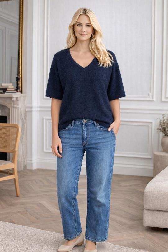 Pulls Femme Rose fluo For Her Paris (SHINIE) 9635 Efashion Paris