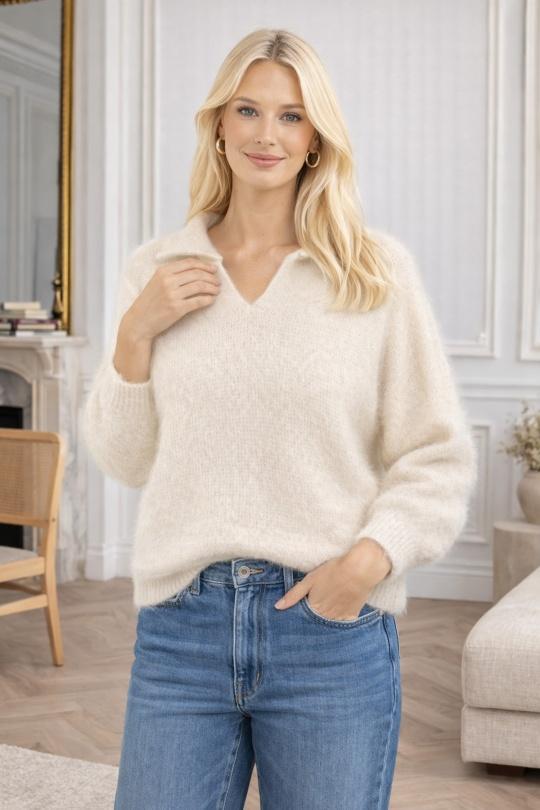 Pulls Femme Anthracite For Her Paris (SHINIE) 9216 Efashion Paris