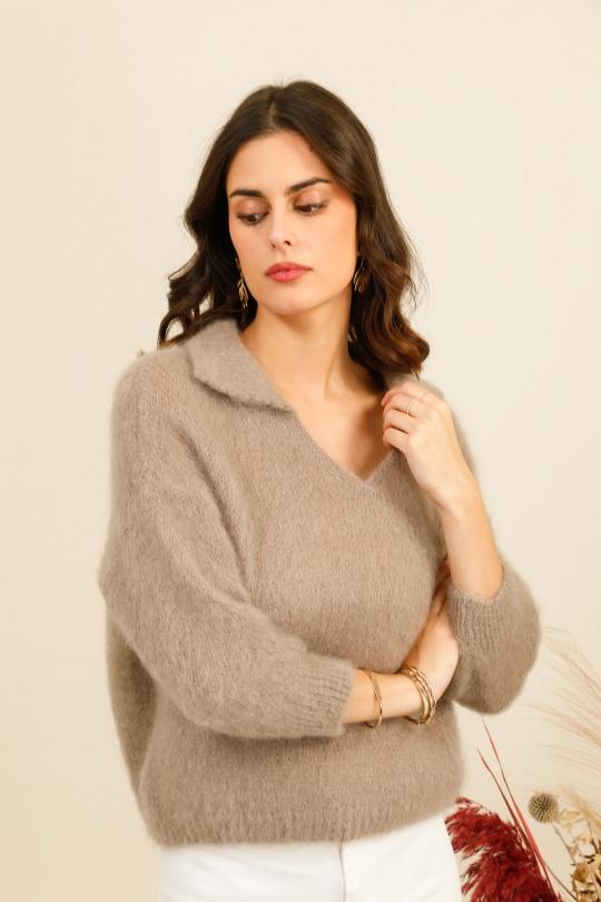 Pulls Femme Anthracite For Her Paris (SHINIE) 9216 Efashion Paris