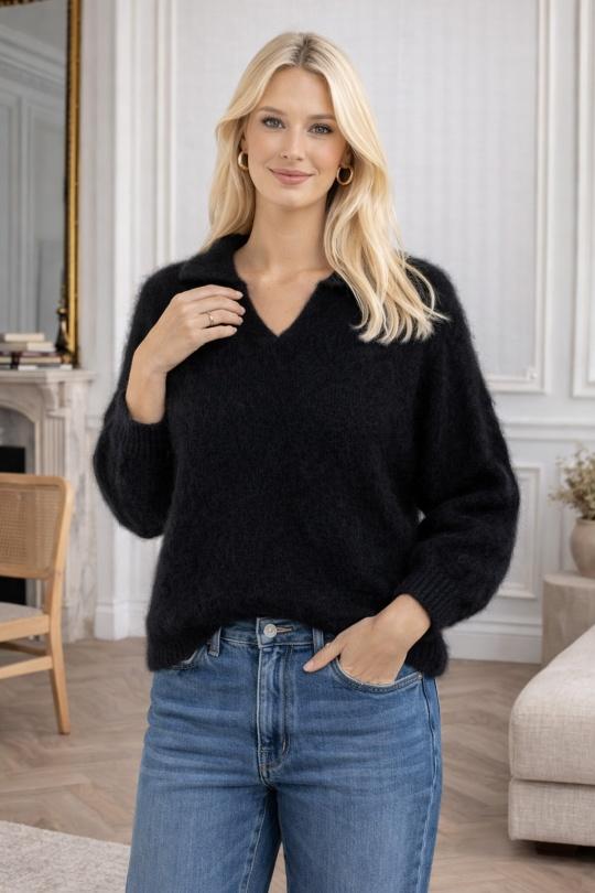 Pulls Femme Anthracite For Her Paris (SHINIE) 9216 Efashion Paris