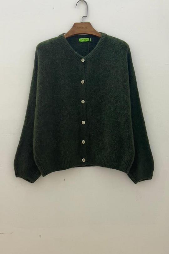 Gilets Femme Vert clair For Her Paris (SHINIE) 9605 Efashion Paris
