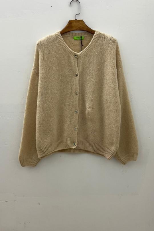 Gilets Femme Vert clair For Her Paris (SHINIE) 9605 Efashion Paris