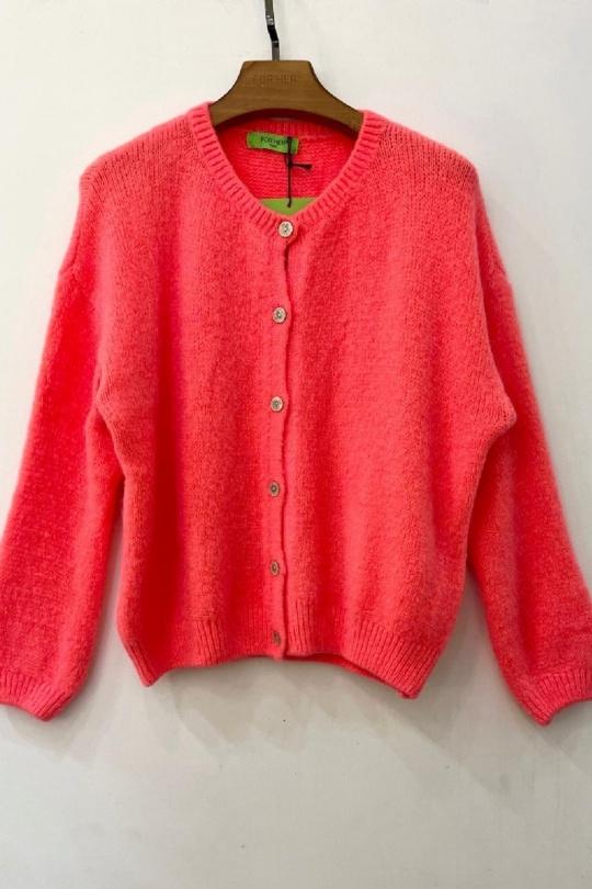 Gilets Femme Vert clair For Her Paris (SHINIE) 9605 Efashion Paris