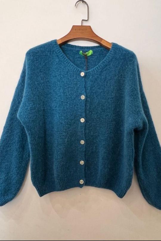 Gilets Femme Vert clair For Her Paris (SHINIE) 9605 Efashion Paris