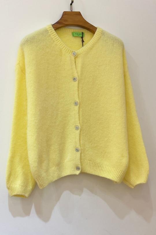 Gilets Femme Vert clair For Her Paris (SHINIE) 9605 Efashion Paris