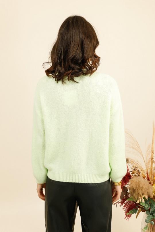 Gilets Femme Vert clair For Her Paris (SHINIE) 9605 Efashion Paris