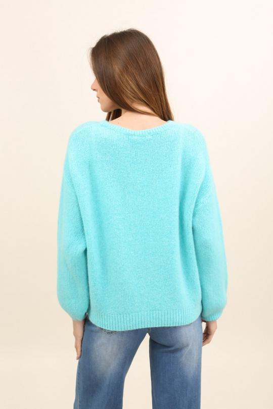 Gilets Femme Vert clair For Her Paris (SHINIE) 9605 Efashion Paris